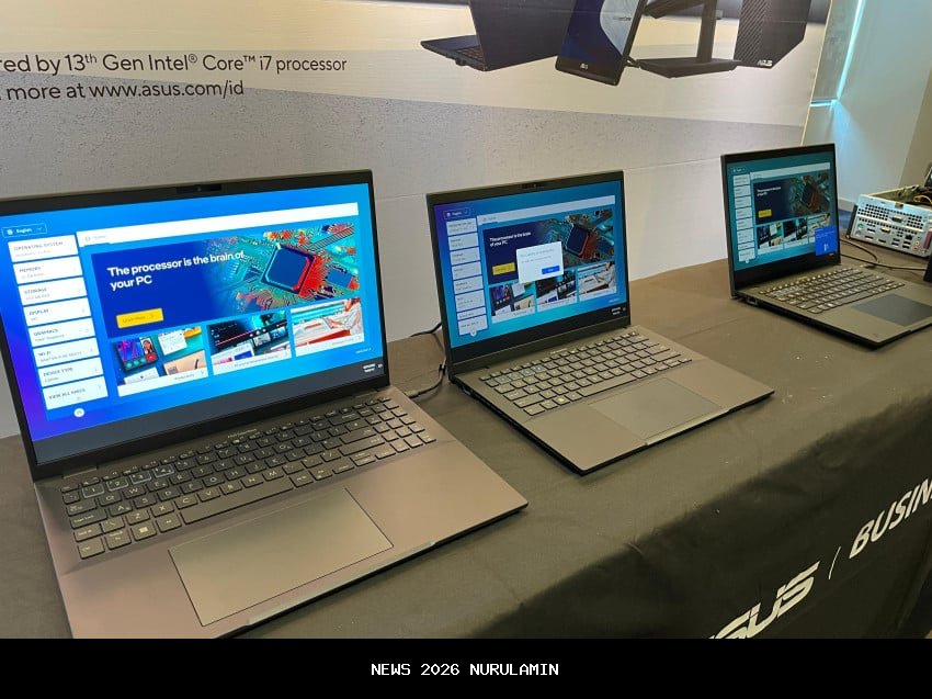 ASUS siap rilis ExpertBook ringan dengan fitur premium di 2026