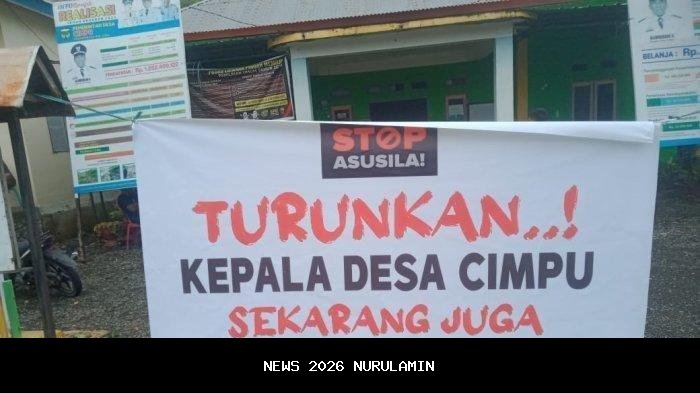 Viral warga Desa Panggalih Garut diintimidasi keluarga kades, gara-gara posting jalan rusak