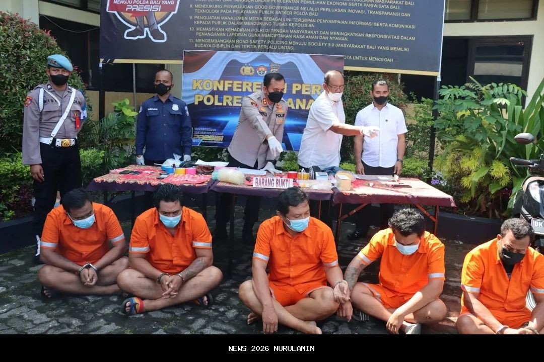 Satu tersangka narkoba Bali menyerahkan diri