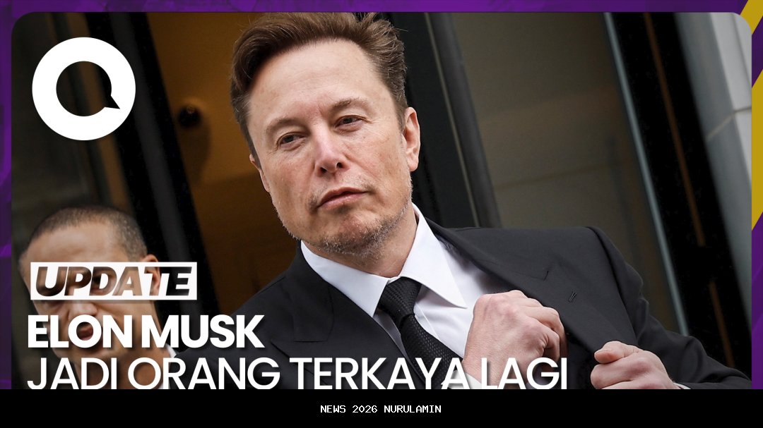 Daftar Orang Terkaya Dunia 2025: Elon Musk Capai Rp8.040 Triliun