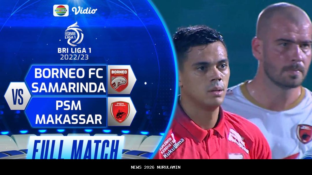 PSM Makassar kalah 1-2 dari Borneo FC di Samarinda