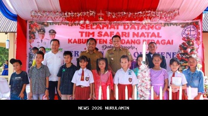 Bupati dan Wabup Purbalingga Hadiri Perayaan Natal BKSAG di Pendopo Dipokusumo