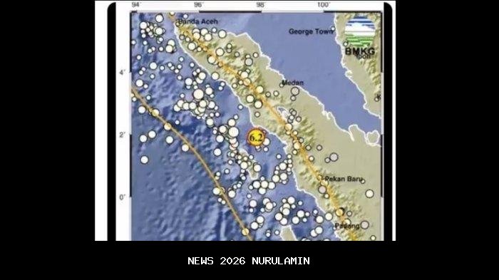Gempa Aceh 4 Januari 2026, Update BMKG Terkini