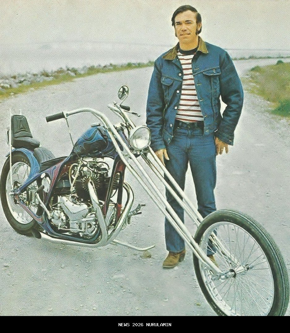 Triumph T140 US jadi basis chopper tradisional garapan Christoph Cycle