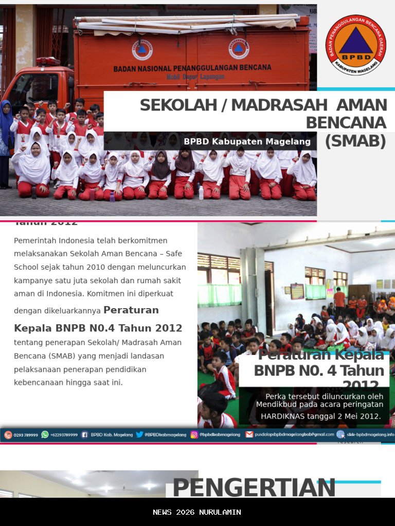 Pemerintah Beri Bantuan Pendidikan untuk Sekolah Terdampak Bencana