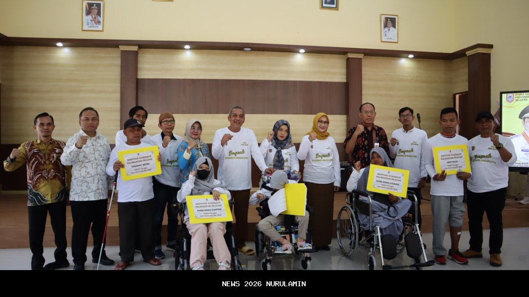 Pemprov Kalsel Peringati Hari Disabilitas, Beri Alat Bantu untuk Penyandang Disabilitas
