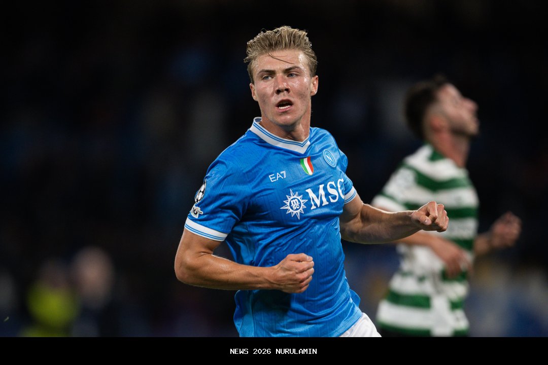 Rasmus Højlund Bercahaya di Serie A, Napoli Siap Permanenkan dari MU