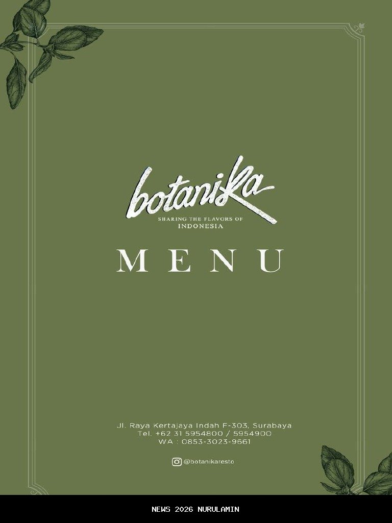 Manajemen Wisata Alam Botanika Eatery Kuningan Rilis Menu Baru Saat Libur Nataru