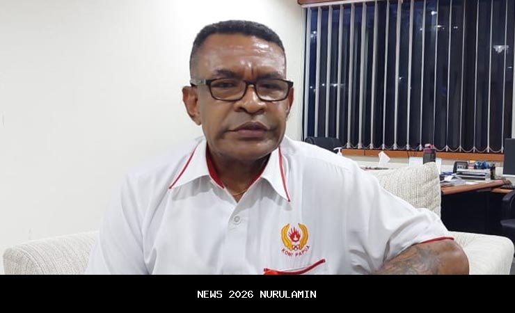 Wagub Tetapkan 6 Agenda Strategis KONI Papua Tengah dalam Rakerprov I