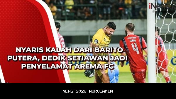 Arema FC Tanpa Dalberto, Dedik Setiawan Jadi Penyelamat