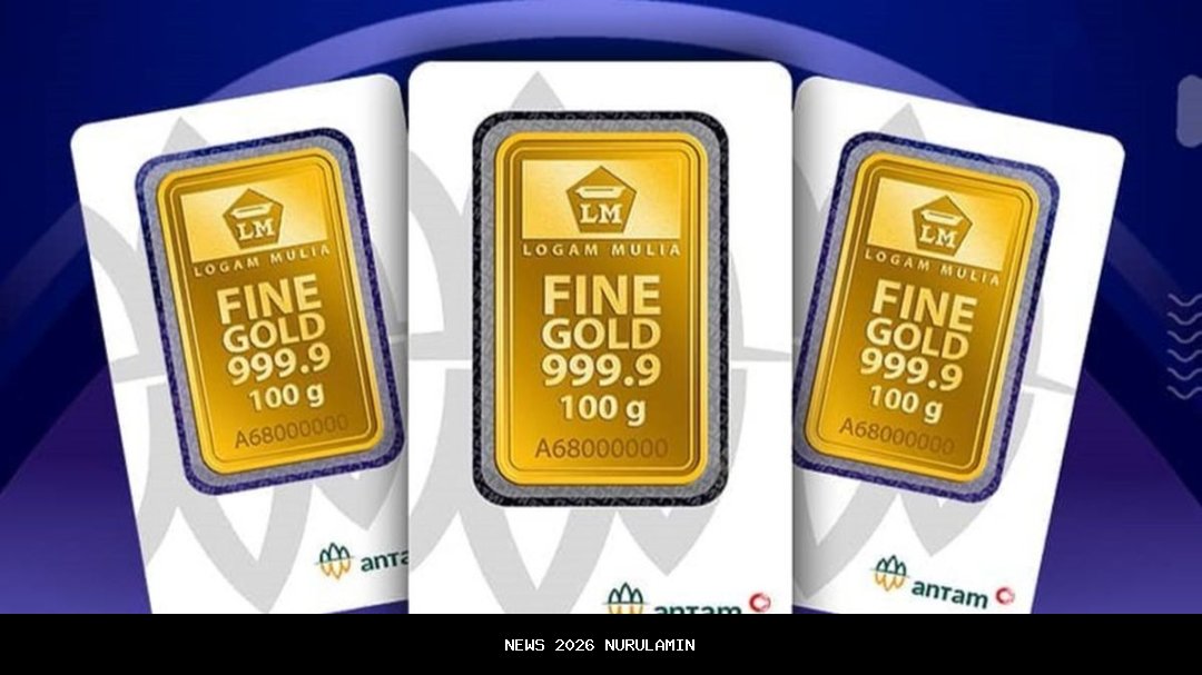Emas Naik Lagi? Ini Harga Emas Batangan Hari Sabtu 3 Januari 2026