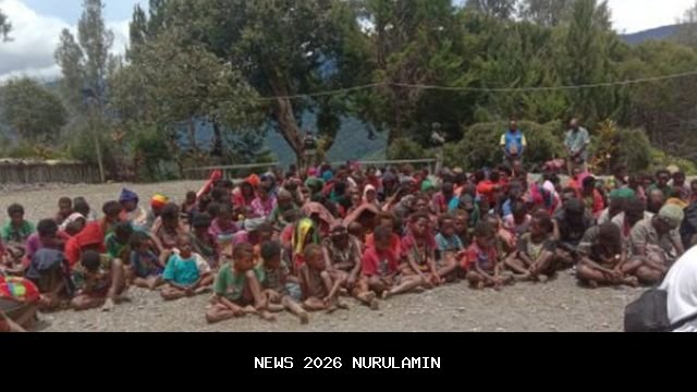 103.218 Pengungsi di Papua, Gereja Rayakan Natal dengan Rendah Hati dan Penuh Kasih