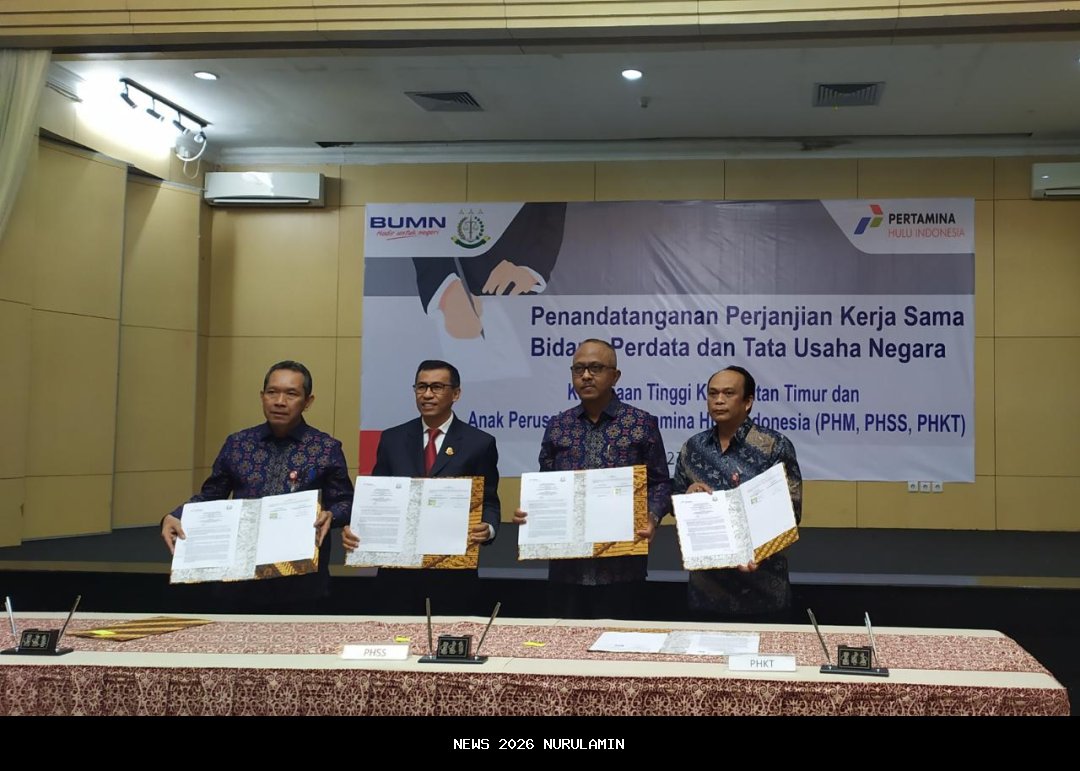 Kejati Kaltim Perpanjang MoU dengan PHI, Aset Migas Rp1,2 Triliun Diselamatkan Tanpa Tuntutan Hukum