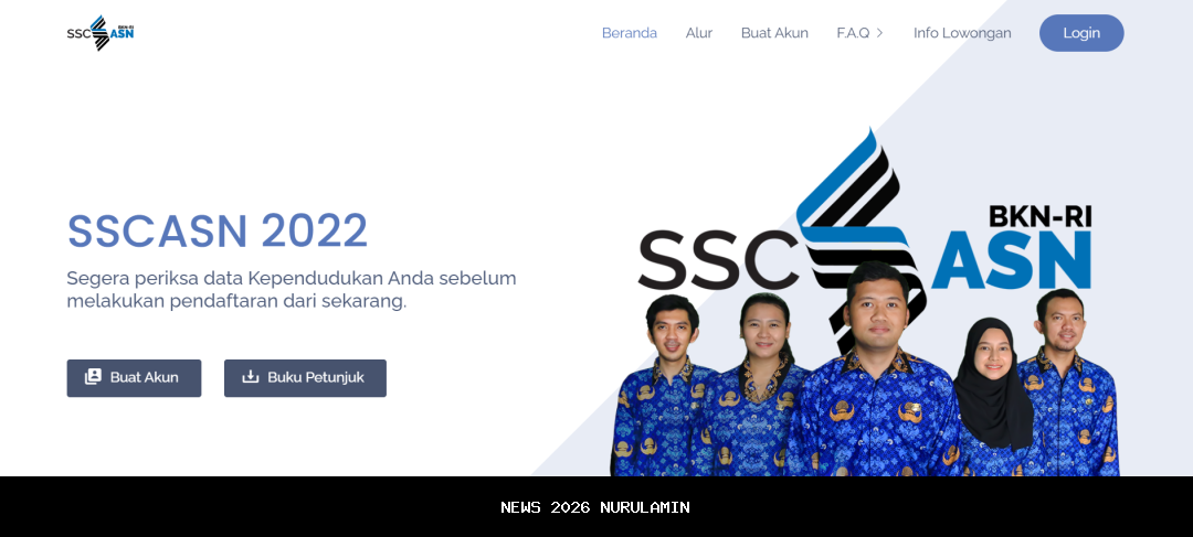 Pengumuman hasil seleksi PPPK BGN 12 Januari 2026, cek akun SSCASN