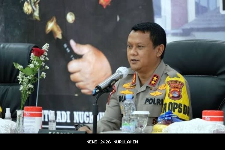 Kapolda Banten: Tahun Baru Berjalan Lancar dan Aman