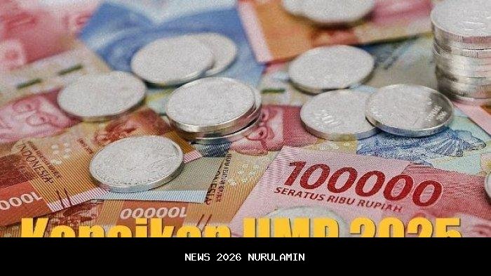 Daftar UMP 2026 di 38 Provinsi, Jakarta Paling Tinggi Rp5,7 Juta