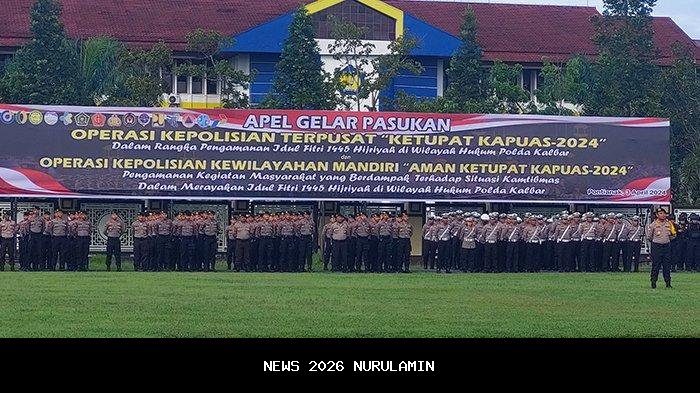 Polda Kalbar Perketat Patroli Arus Balik Mudik Pasca Tahun Baru di Kalimantan Barat