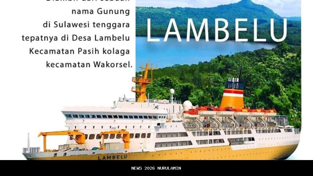 Jadwal & Tiket KM Lambelu Januari 2026: Semua Rute Terbaru