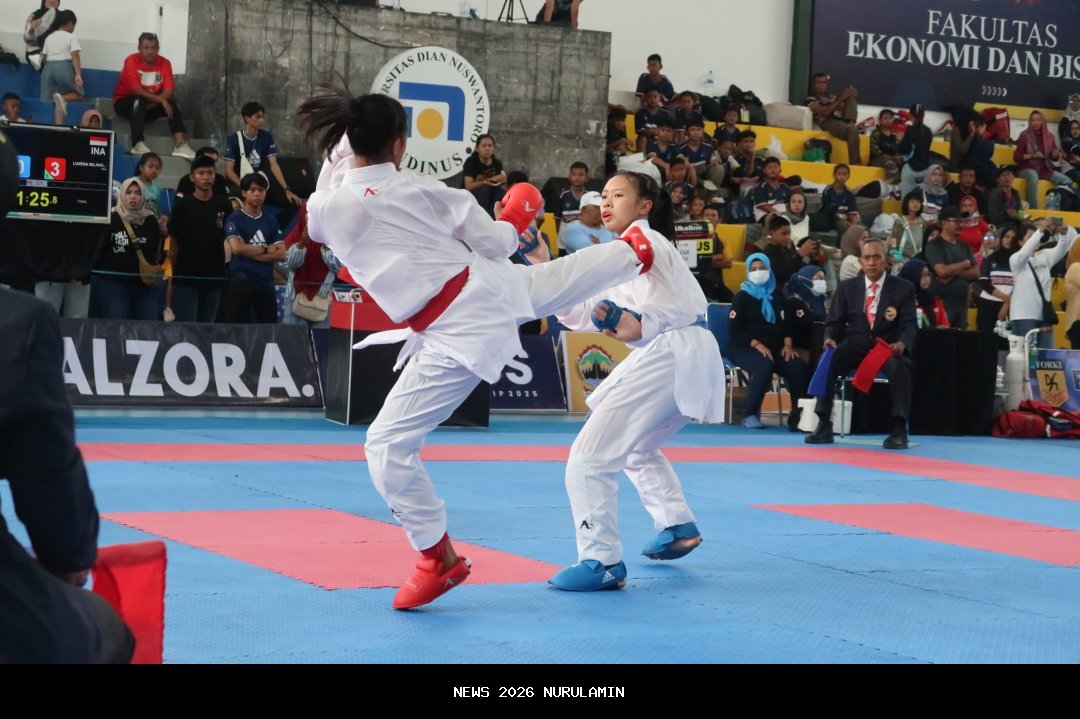 485 Atlet Karate Muda Berebut Bonus Rp10 Juta di Turnamen Forki Palu