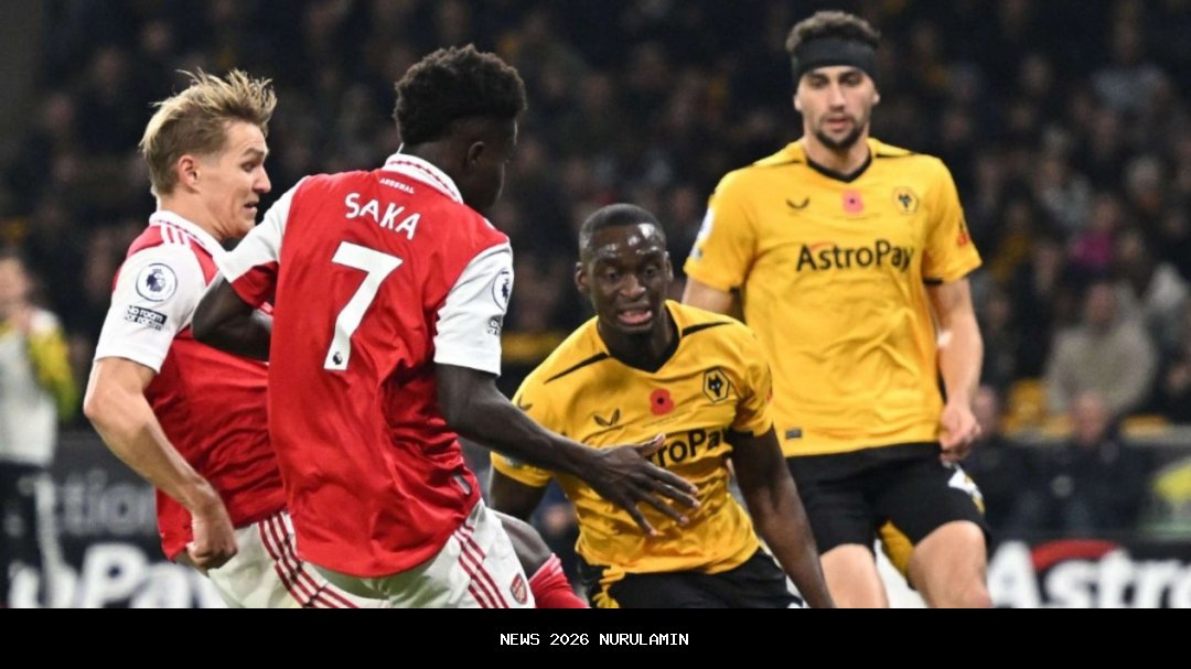 Prediksi Arsenal vs Wolverhampton, Meriam London Berusaha Bangkit