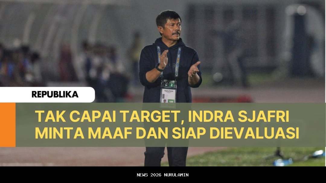 Indra Sjafri Akui Kesalahan, Minta Maaf ke Masyarakat atas Kegagalan Timnas U-23 di SEA Games