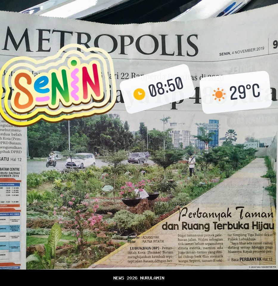 Taman Sorogenen Jadi Ruang Terbuka Hijau, Taman Patiunus untuk Parkir Pasar Baru