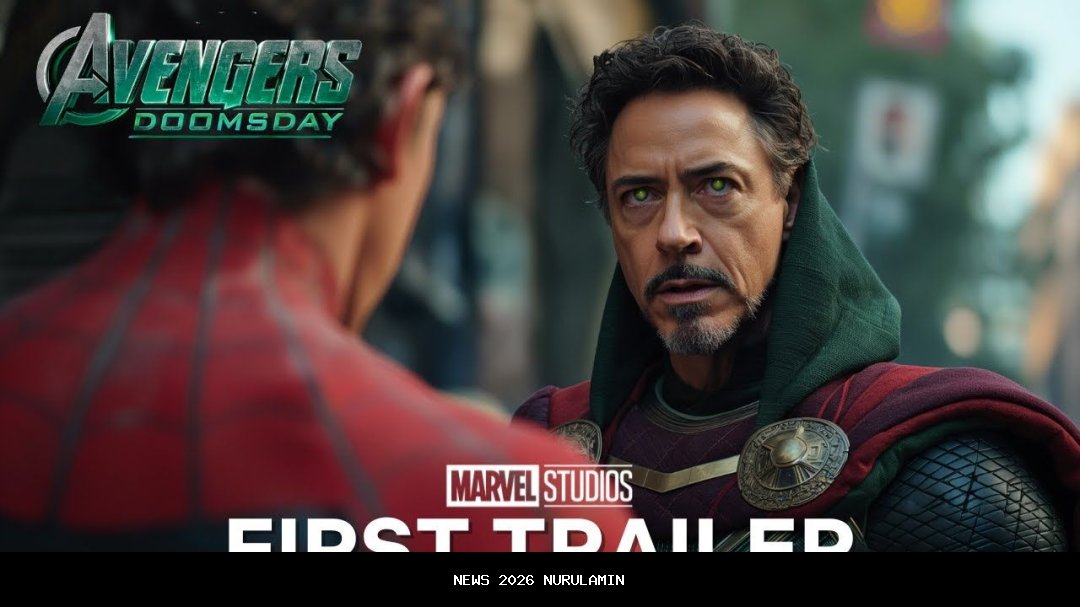 Marvel siapkan empat trailer Avengers: Doomsday tayang bergantian menjelang rilis 2026