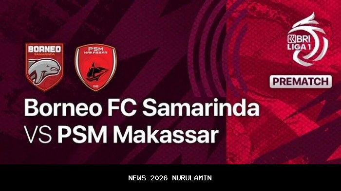 Hasil Babak 1 Borneo FC vs PSM Makassar: Pesut Etam Tertinggal dari Juku Eja