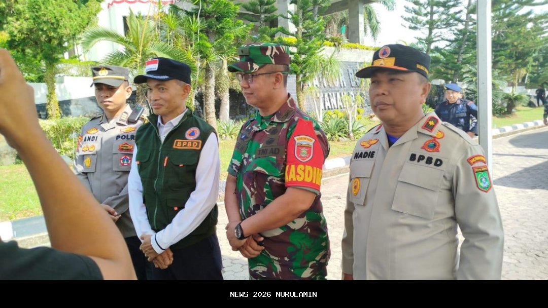 Siaga Cuaca Ekstrem, Tanah Bumbu Gelar Apel Kesiapsiagaan Bencana 2025