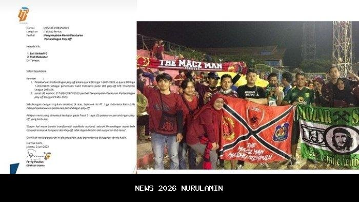 LOC larang suporter tamu hadiri laga Malut vs Persib