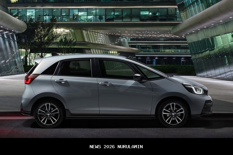 Honda Jazz facelift 2026 terbongkar, desain baru lebih agresif dan modern