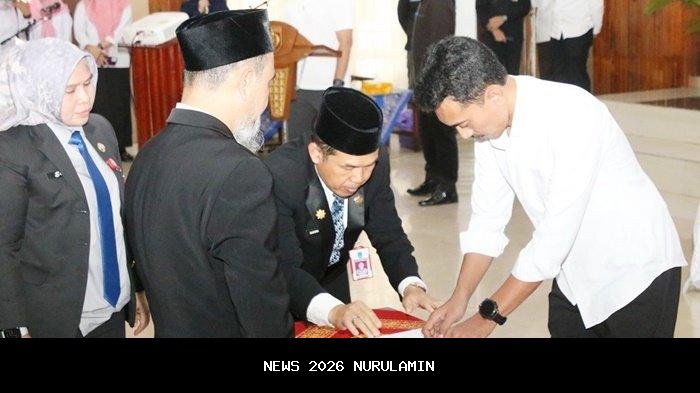 Unik, Ratusan Pejabat Dilantik di Kebun Kakao, 4 Jabatan Baru dan 3 Dinas Digabung di Pemkab Jembrana