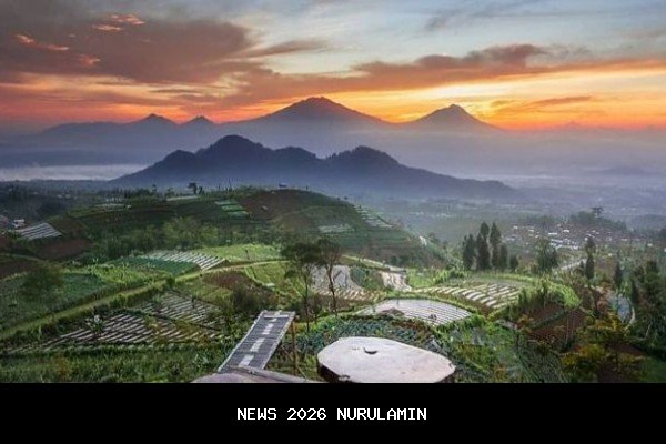 Liburan Tahun Baru di Silancur Highland, Pesona Matahari Terbit Emas Magelang