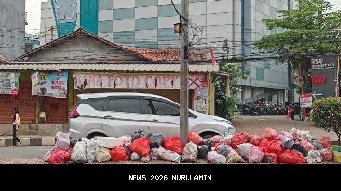 Tumpukan Sampah di Depan Puskesmas Serpong 1 Mengganggu, Pengelola Minta Tindakan Pemkot Tangsel