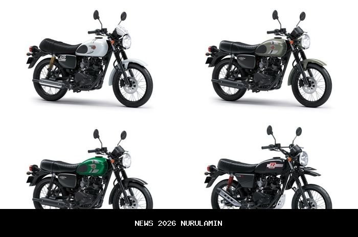Hanya Ganti Cat? Ini Fakta Menarik Kawasaki W175L 2026 yang Harus Diketahui!