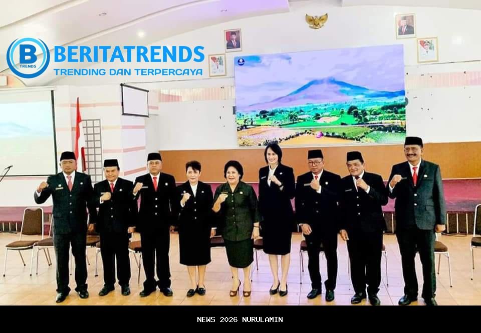 Daftar 8 Pejabat Tinggi Pratama Dilantik Bupati Karo