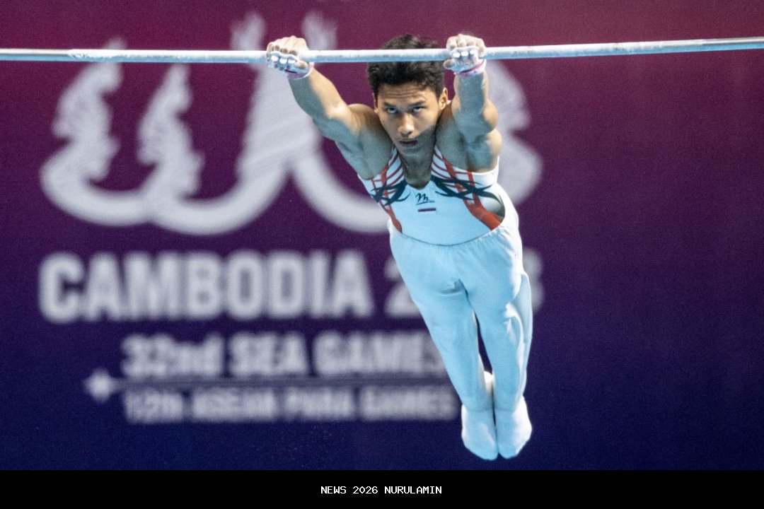 Abiyu Rafi Bawa Emas Palang Sejajar untuk Indonesia di SEA Games 2025