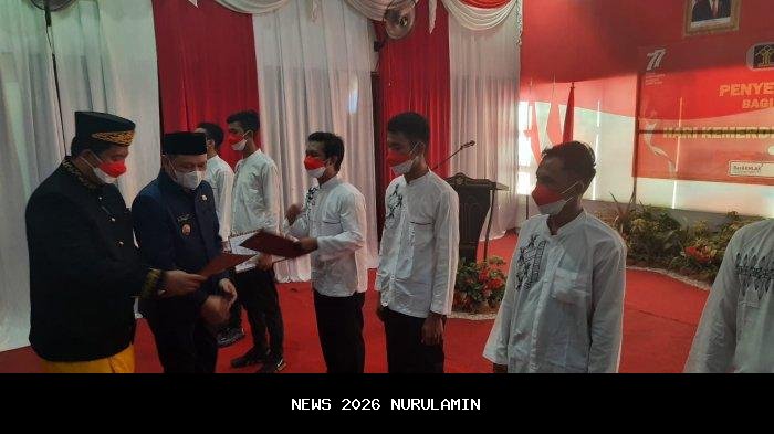 16 Tahanan Rutan Kelas IIB Tanah Grogot Dapat Remisi Natal