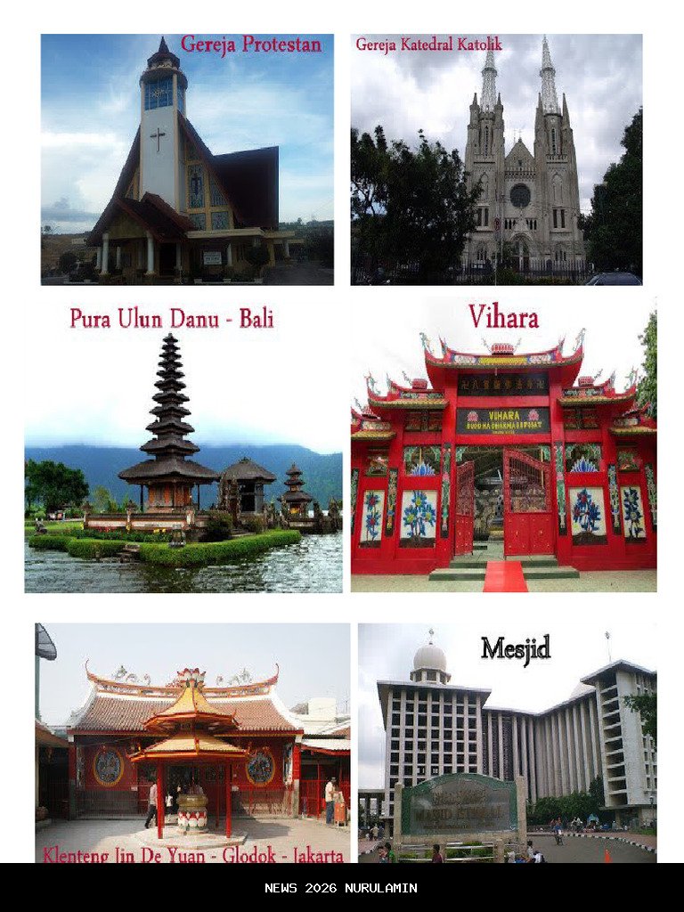 4 Titik Keramaian dan 22 Tempat Ibadah di Pangkalpinang Diamankan Polisi